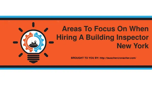 Areas To Focus On When Hiring A Building Inspector New York