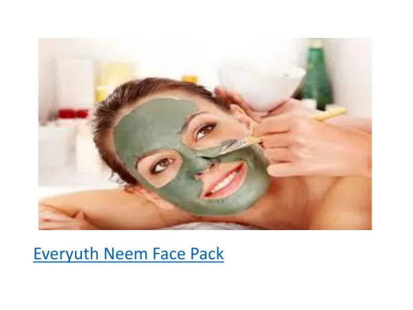 Everyuth Neem Face Pack