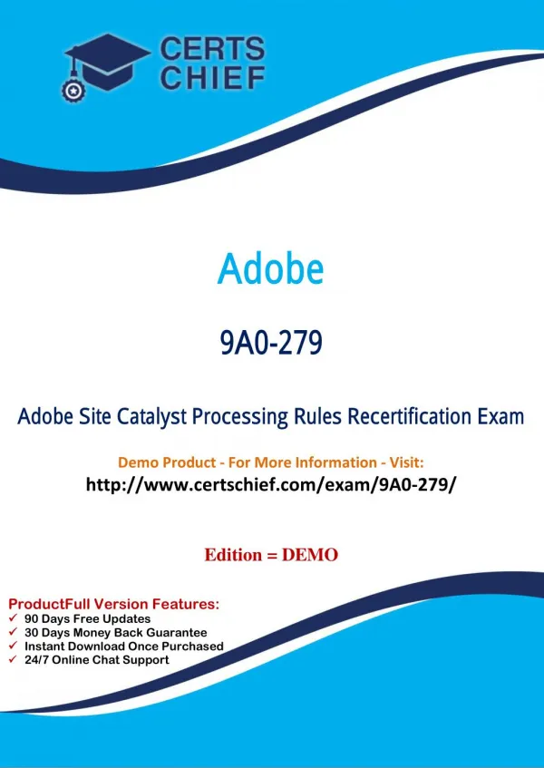 9A0-279 Professional Certification Test
