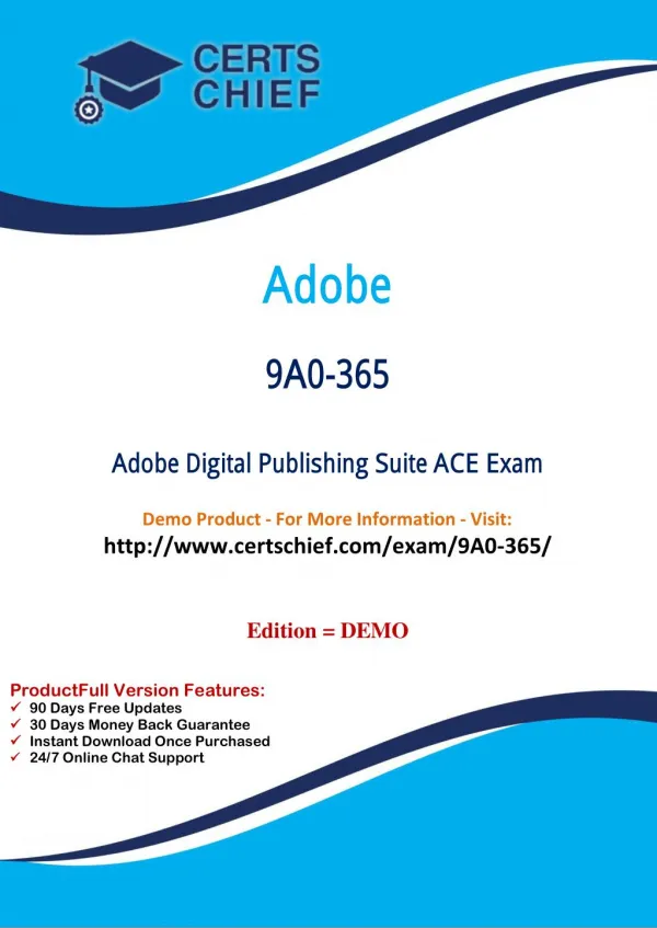 9A0-365 Professional Certification Test