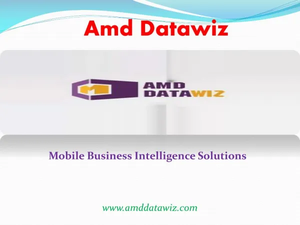 Mobile Business Intelligence Solutions