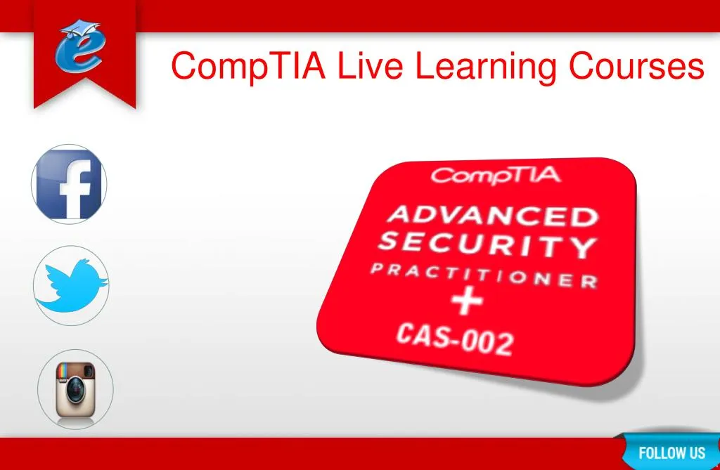 comptia live learning courses