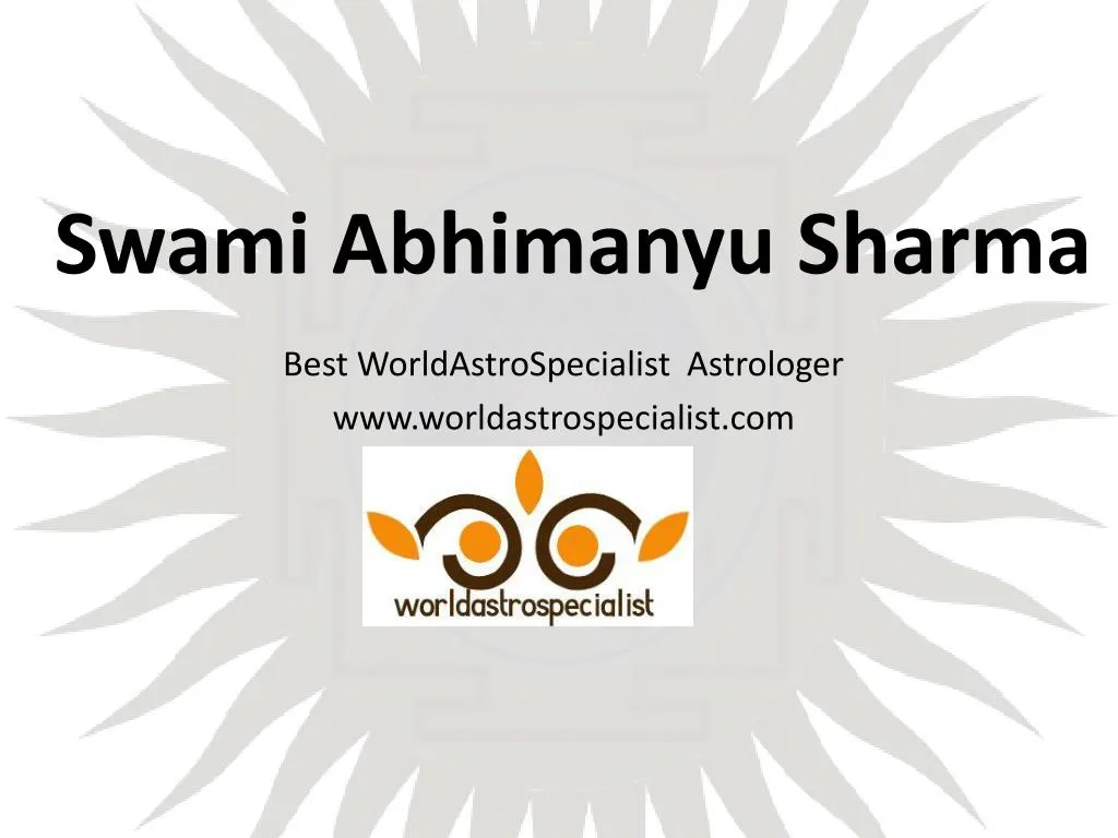 swami abhimanyu sharma