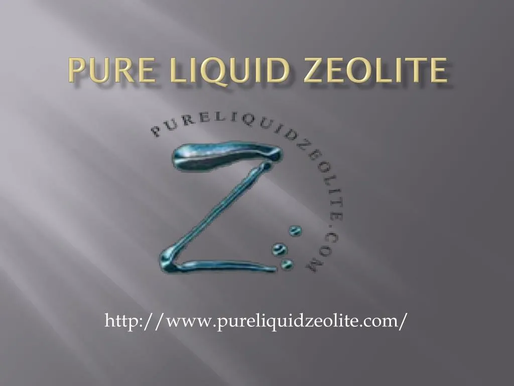 pure liquid zeolite