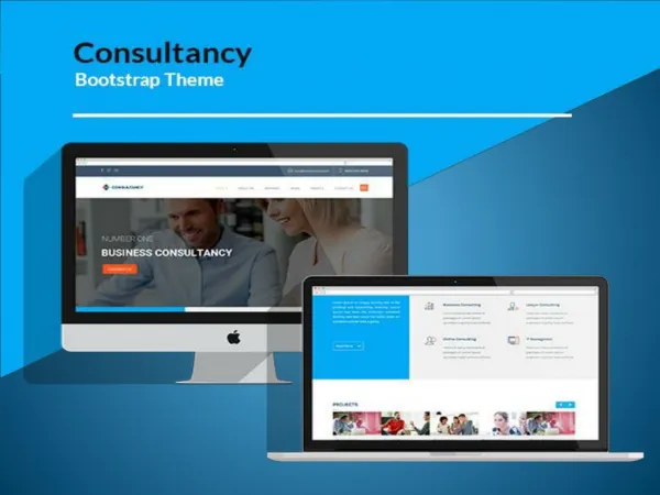 Best Bootstrap Business Consulting Web Template