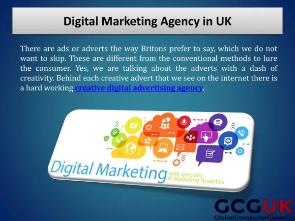 Digital Marketing Agency in UK