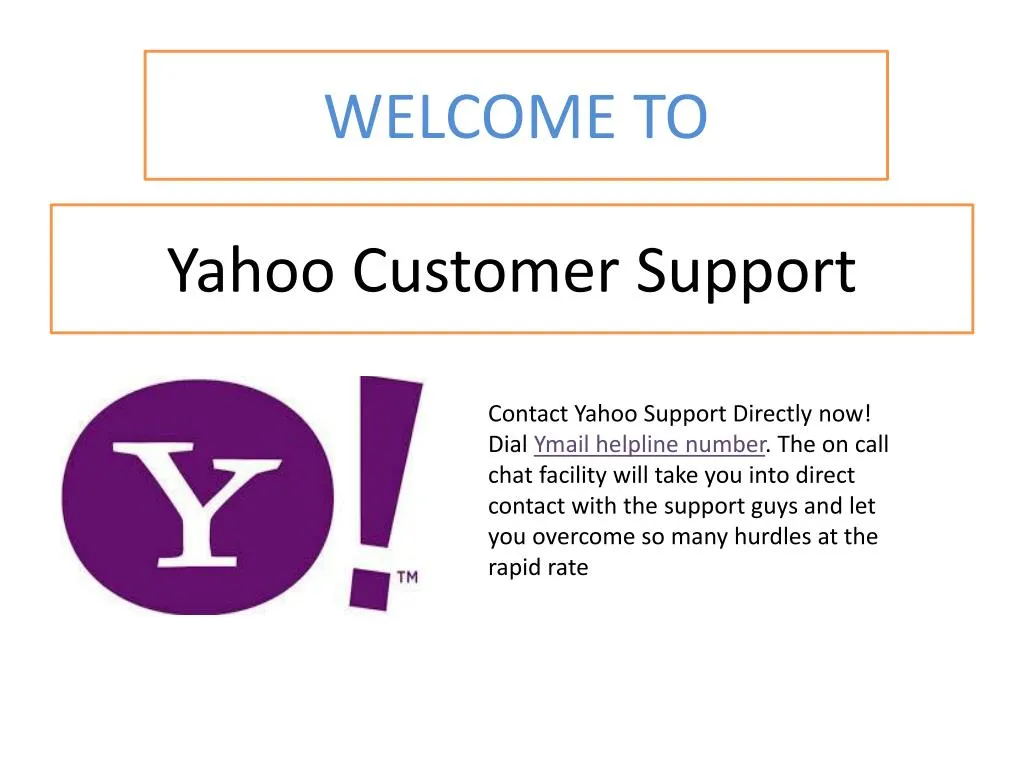 yahoo customer support