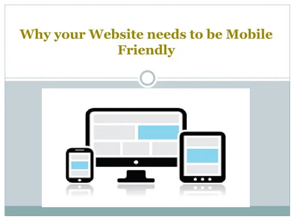 How to optimize your business with mobile friendly website?