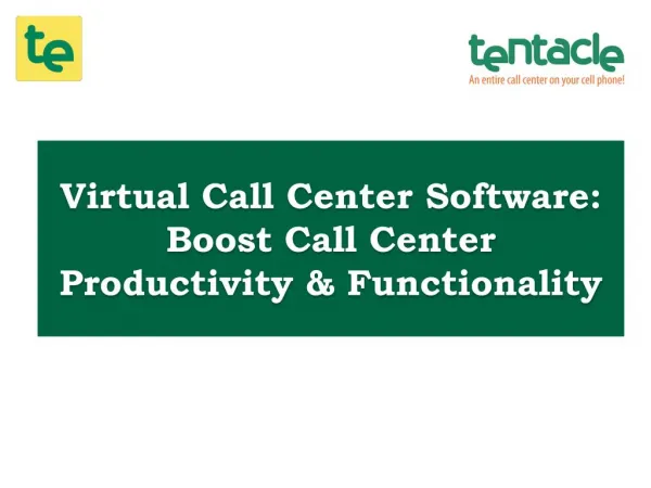 19 ways to Improve Call Center Productivity & Functionality using Virtual Call Center Software