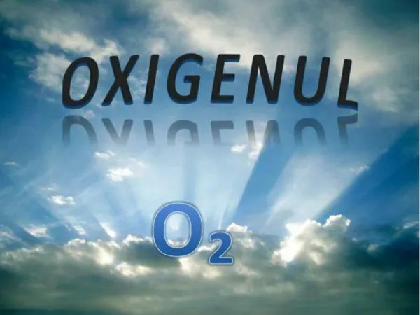 Oxigenul