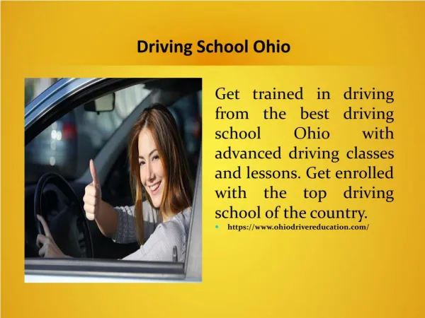 Driving School Ohio