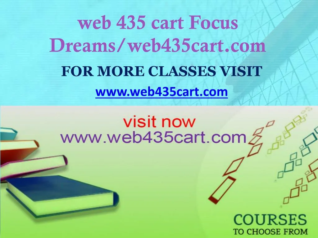 web 435 cart focus dreams web435cart com