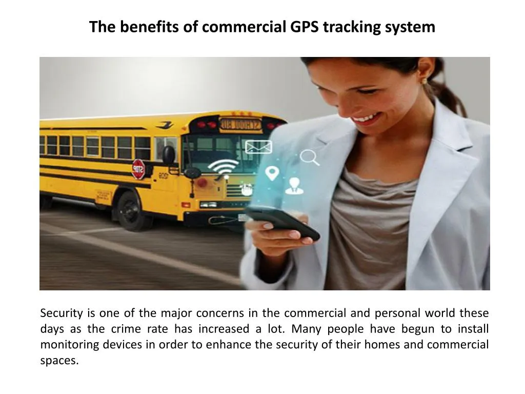 the benefits of commercial gps tracking system