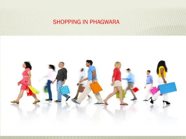 Shopping in Phagwara