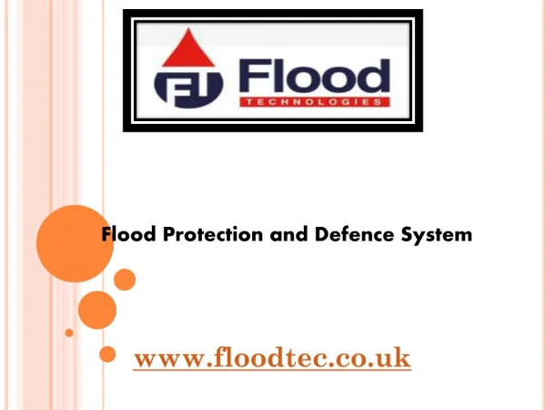Flood Protection and Defence System
