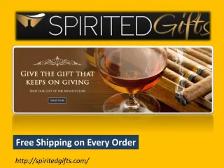 Alcohol Gift Delivery - slide 1