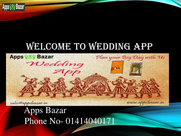 Best Wedding Apps | Wedding Application | Mobile App Creator