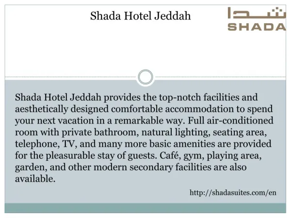 Shada Hotel Jeddah
