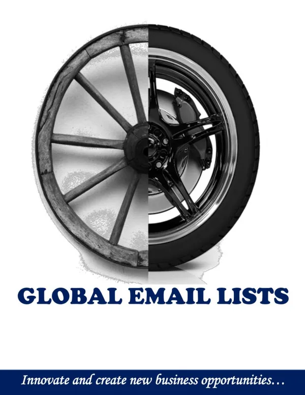 Global Email Lists - Brochure