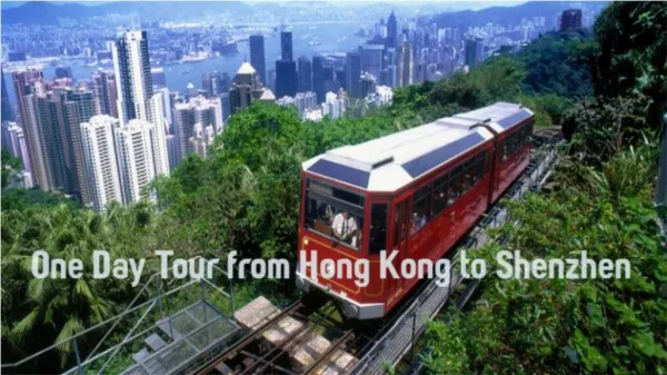 One day tour from Hong kong to Shenzhen