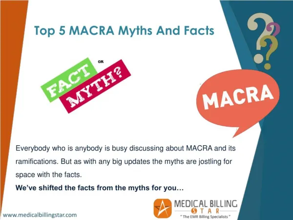 MACRA facts that every clinician should know
