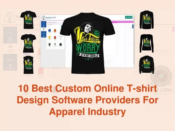 10 Best Custom Online T-shirt Design Software Providers For Apparel Industry - Brush Your Ideas