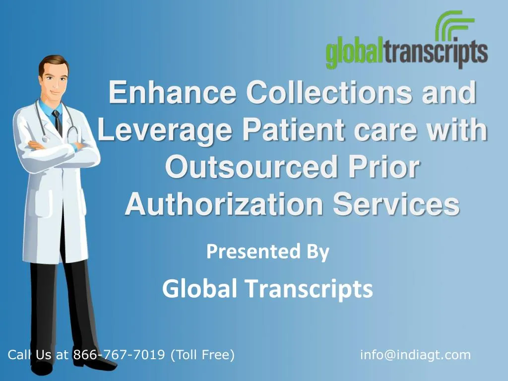 enhance collections and leverage patient care with outsourced prior authorization services