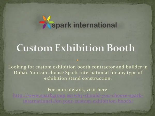 Custom Exhibition Booth