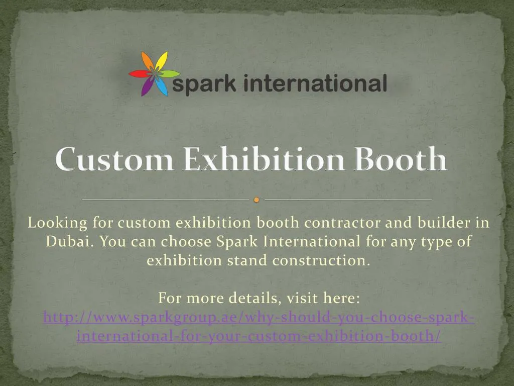 custom exhibition booth