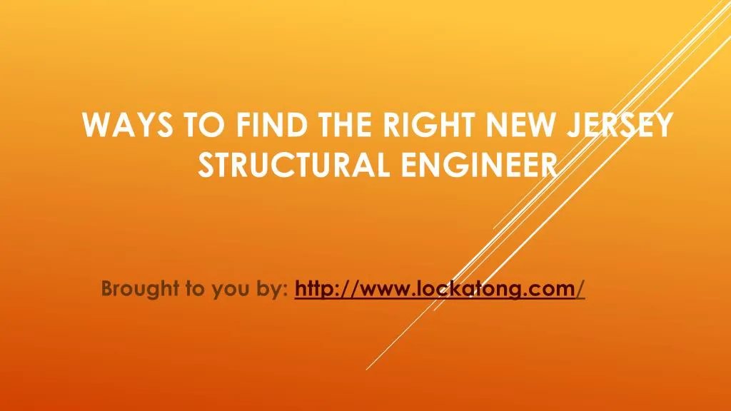 ways to find the right new jersey structural engineer
