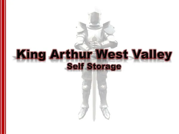 Self Storage Tips in West Valley
