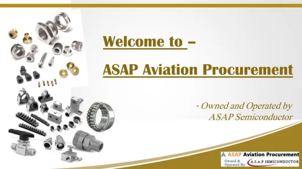ASAP Aviation Procurement – NSN Components & Aviation Parts Distributor