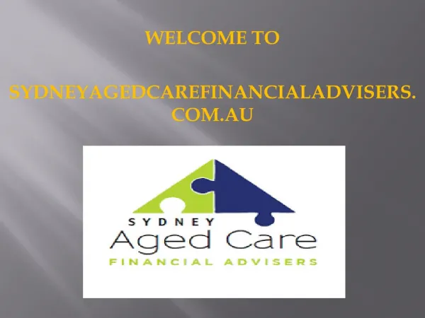 Sydneyagedcarefinancialadvisers - Refundable Accommodation Deposits