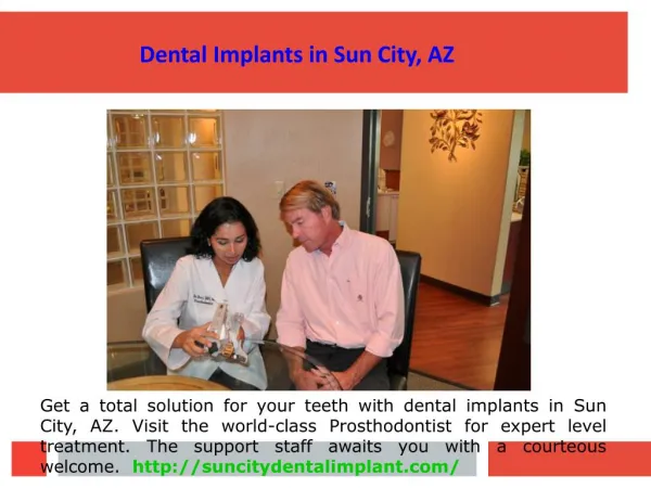 ALL ON 4 dental Implants in Sun City, AZ