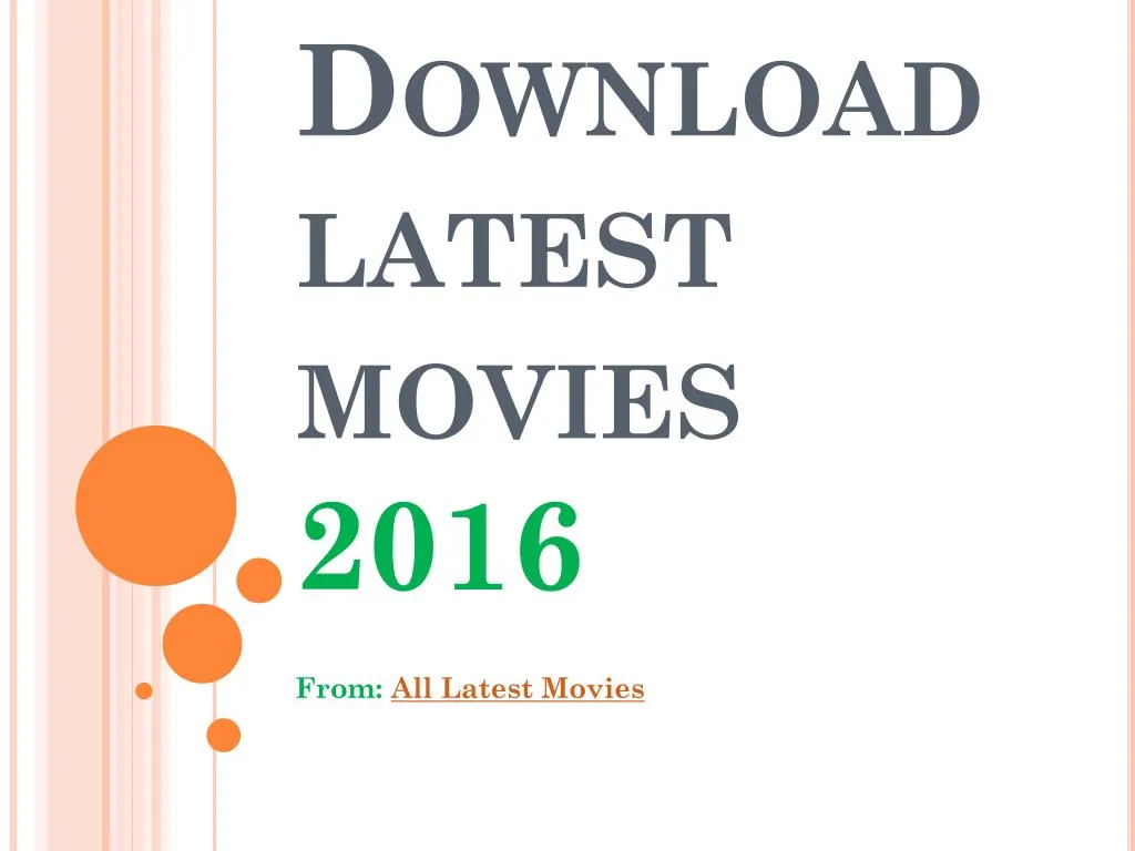 download latest movies 2016