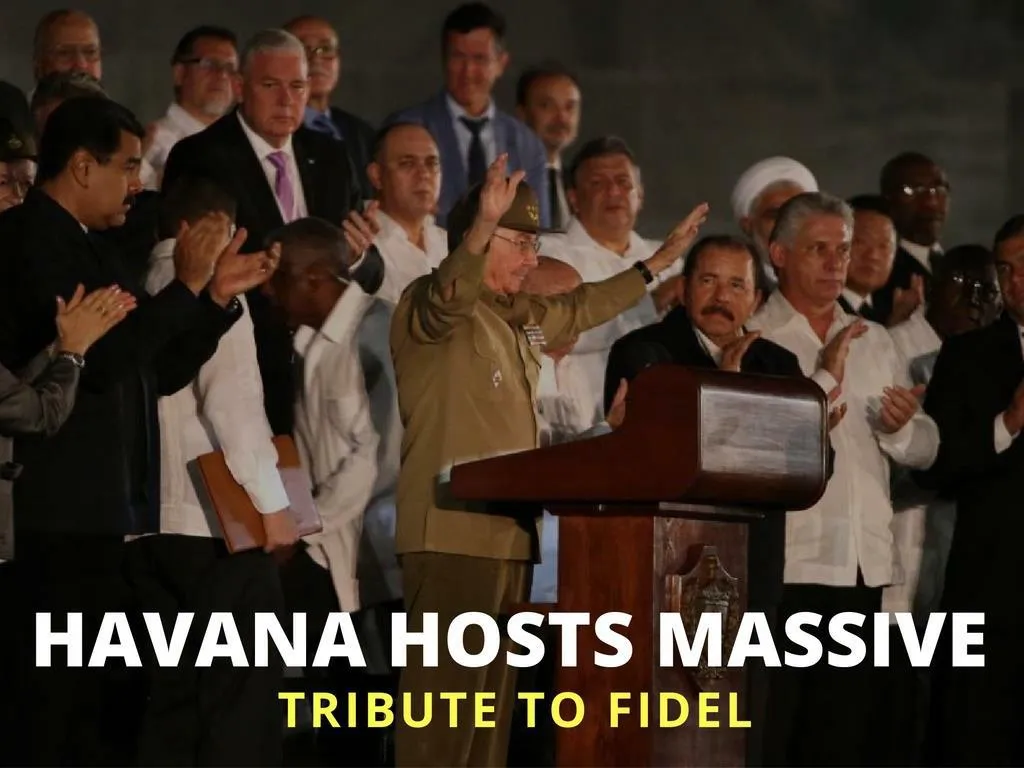 havana has huge tribute to fidel