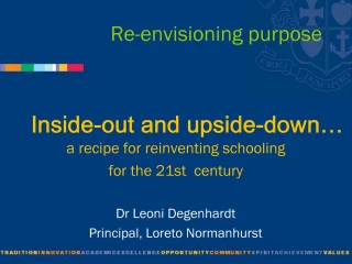 Re-envisioning purpose - slide 1