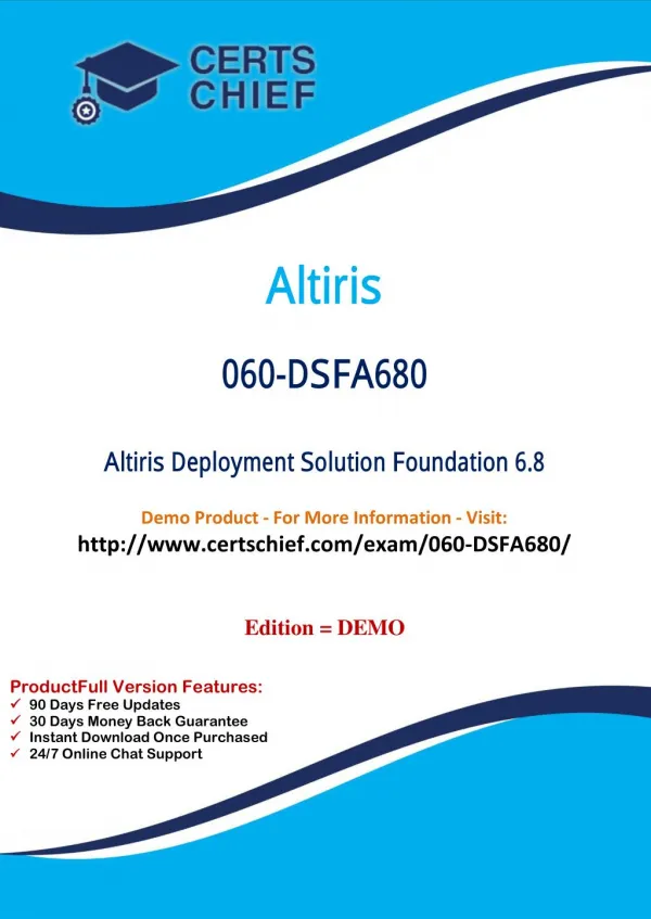 060-DSFA680 Certified Professional Dumps