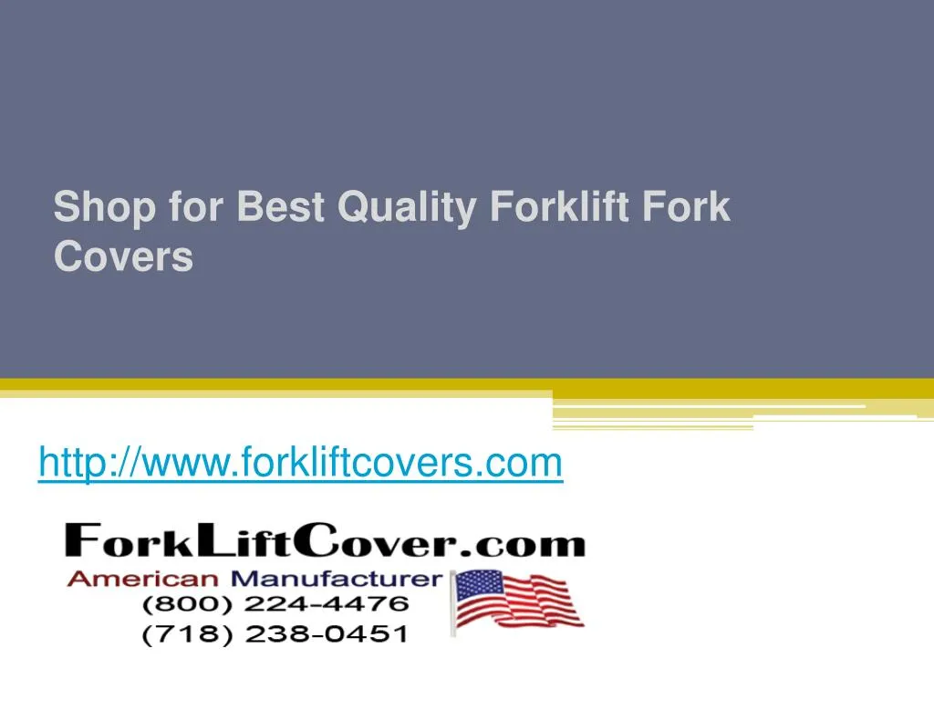 shop for best quality forklift fork covers