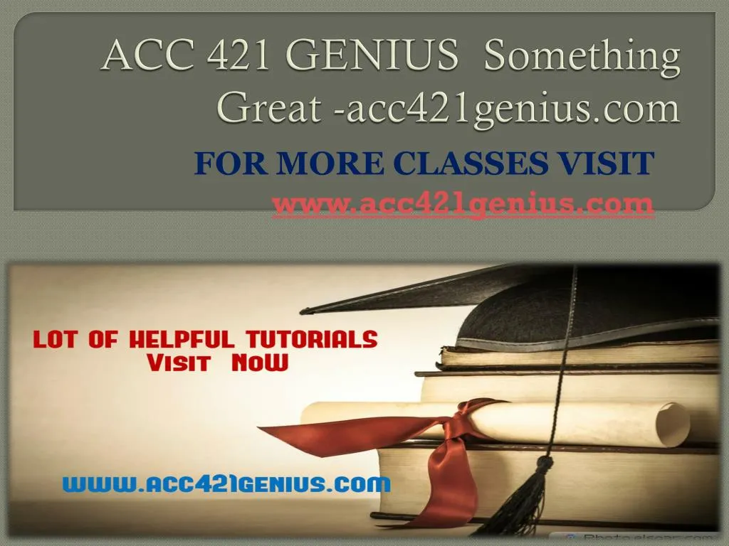 acc 421 genius something great acc421genius com