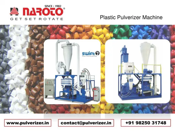 Plastic Pulverizer Machinery Manufacturer, Supplier in Ahmedabad