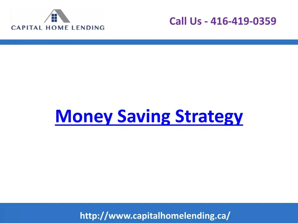 money saving strategy