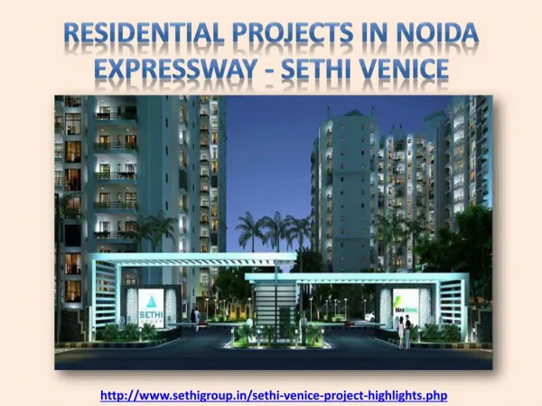 Residential Projects in Noida Expressway