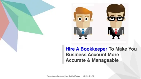 Hire A Bookkeeper | Save Your Money & Time | Xero Certified Partner