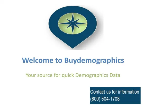 US Demographic Reports