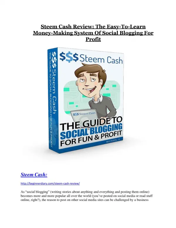 Steem Cash REVIEW & Steem Cash (SECRET) Bonuses