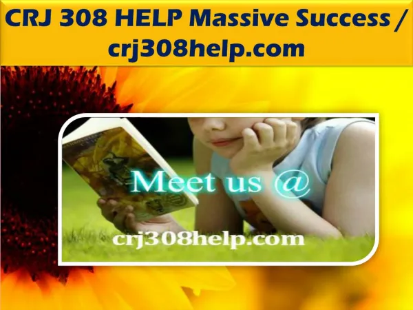 CRJ 308 HELP Massive Success / crj308help.com