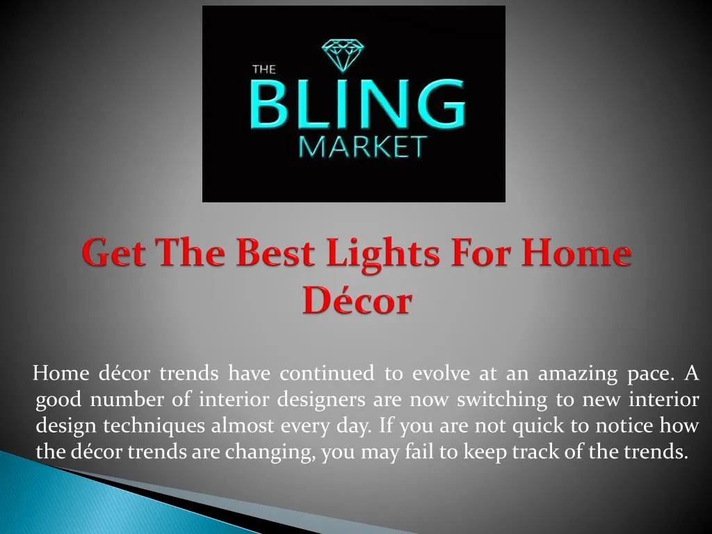get the best lights for home d cor