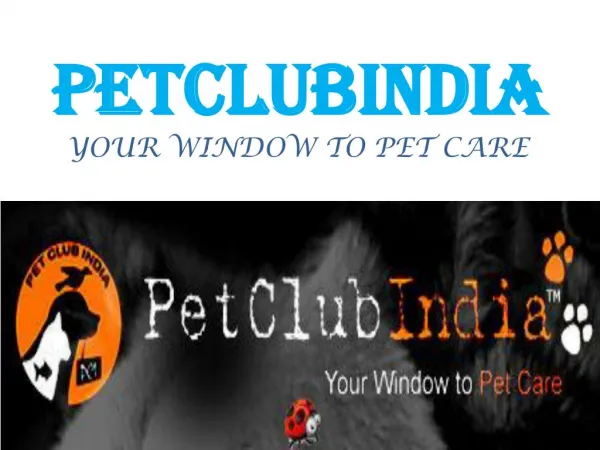 PetClubIndia Online Pet Shop