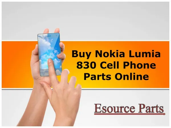 Buy Nokia Lumia 830 Cell Phone Parts Online
